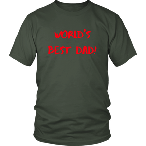 World's Best Dad Logo t-shirt