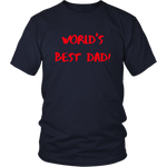 World's Best Dad Logo t-shirt