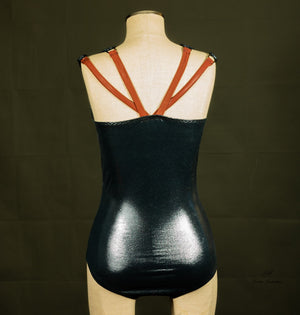 "Astro Queen" One-Piece Swimsuit w/ cut-out
