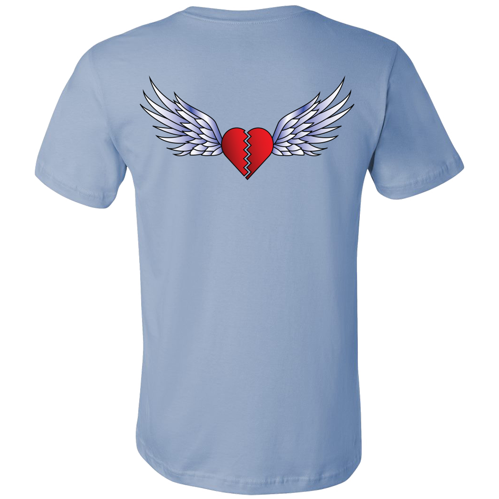 Men's Soaring Hearts T-shirt "Logo/Motto" - Soaring Hearts LLC